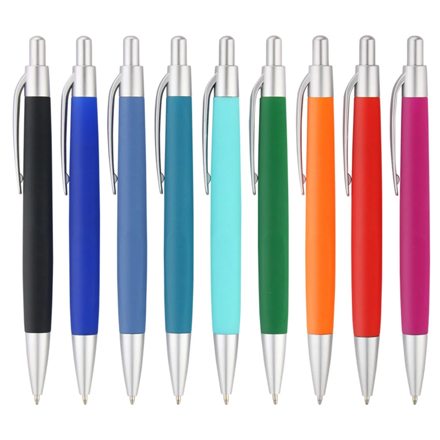 Click-Action Plastic Ballpoint Pen - Bulk Order