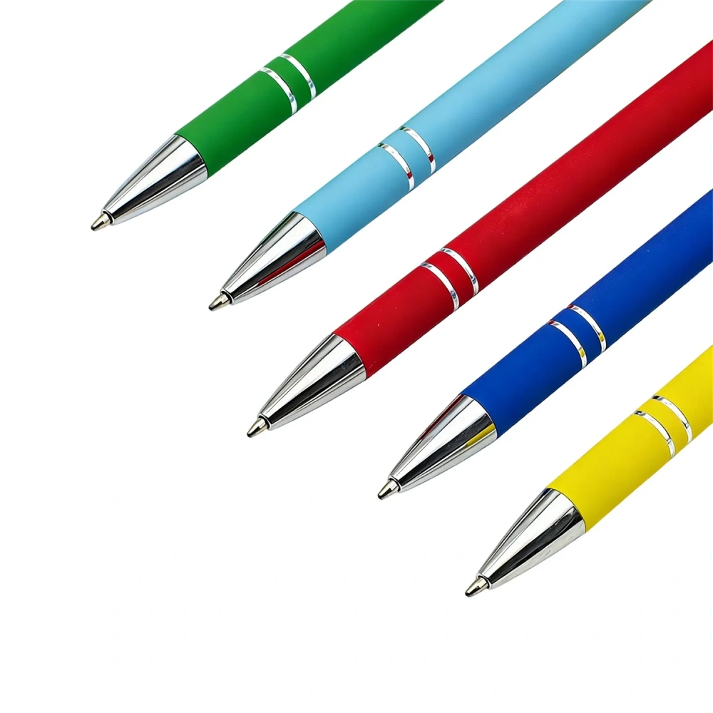 2-in-1 Metal Stylus Ballpoint Pen - Custom Logo