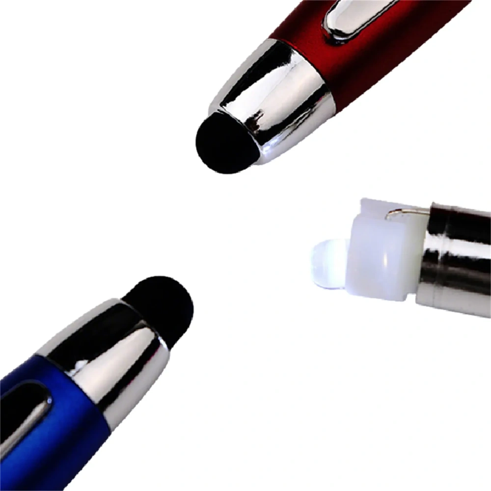Metallic LED Light-Up Stylus Pen - Low MOQ