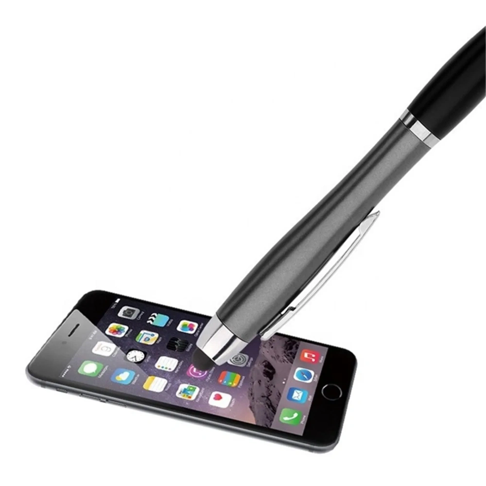 Metallic LED Light-Up Stylus Pen - Low MOQ