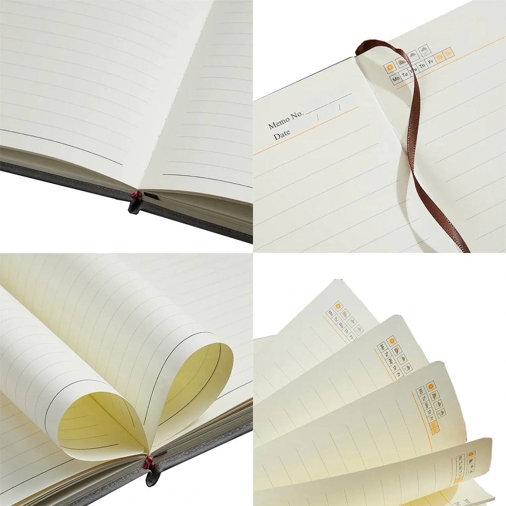 Faux Leather A5 Notebooks - Corporate Gift