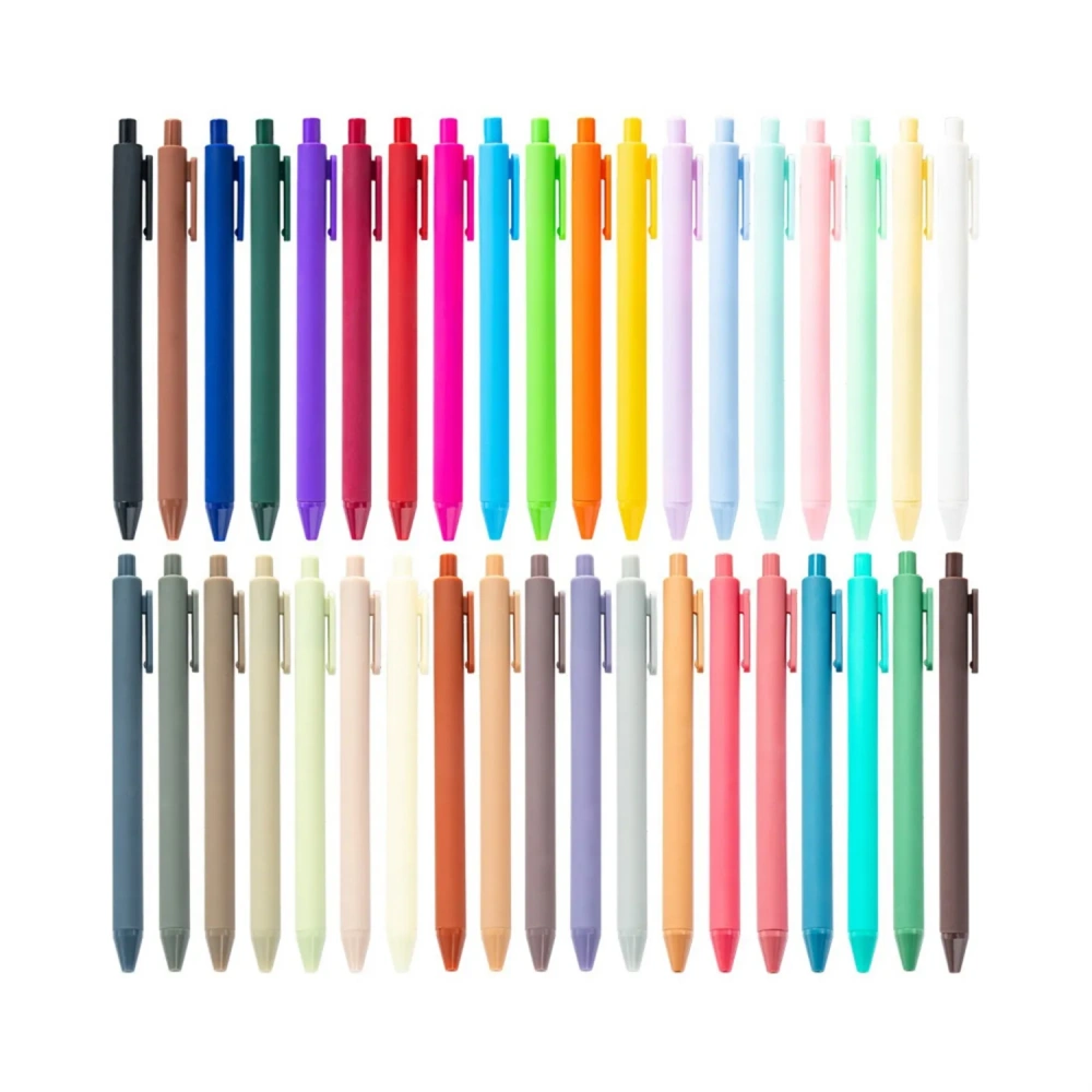 Ergonomic Contoured Plastic Pen - Wholesale