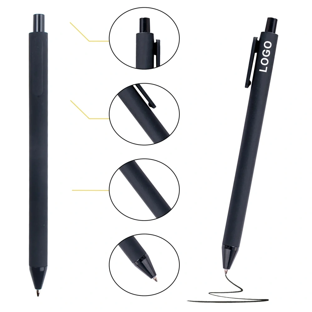 Ergonomic Contoured Plastic Pen - Wholesale