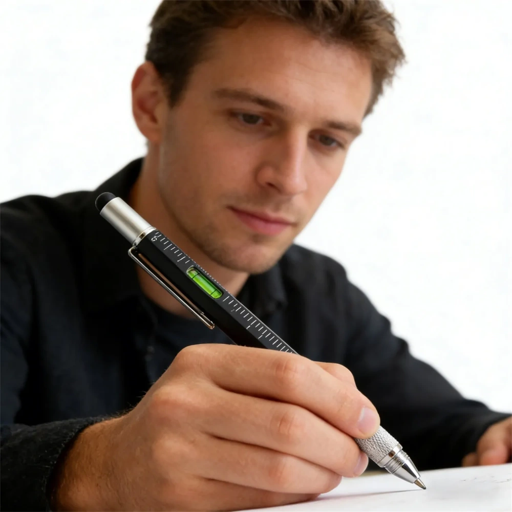 Multitool Aluminum Tech Pen - Personalized Logo