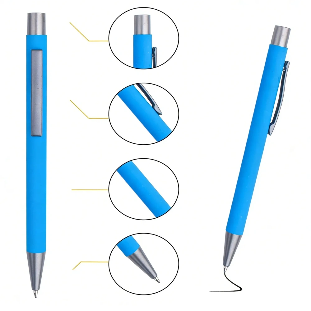 Matte Finish Plastic Ballpoint Pen - Customized