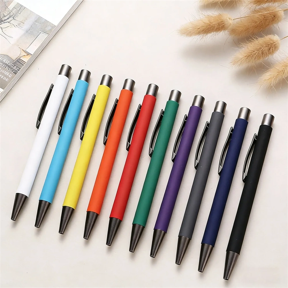 Matte Finish Plastic Ballpoint Pen - Customized