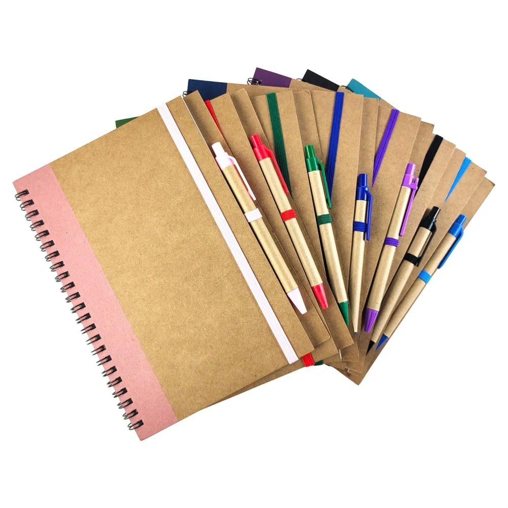Eco-Friendly Notebook Pen Set - Low MOQ