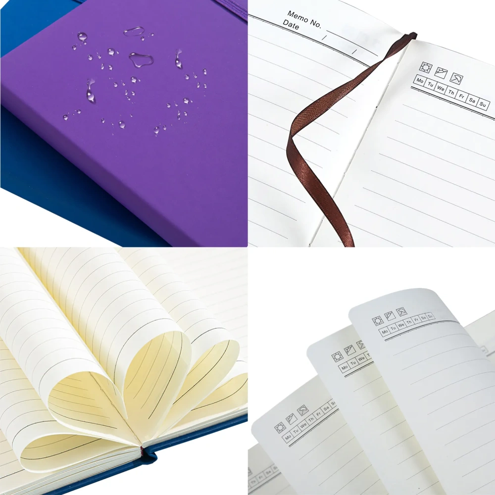 A5 Elastic Strap Leather Notebook - Bulk Order