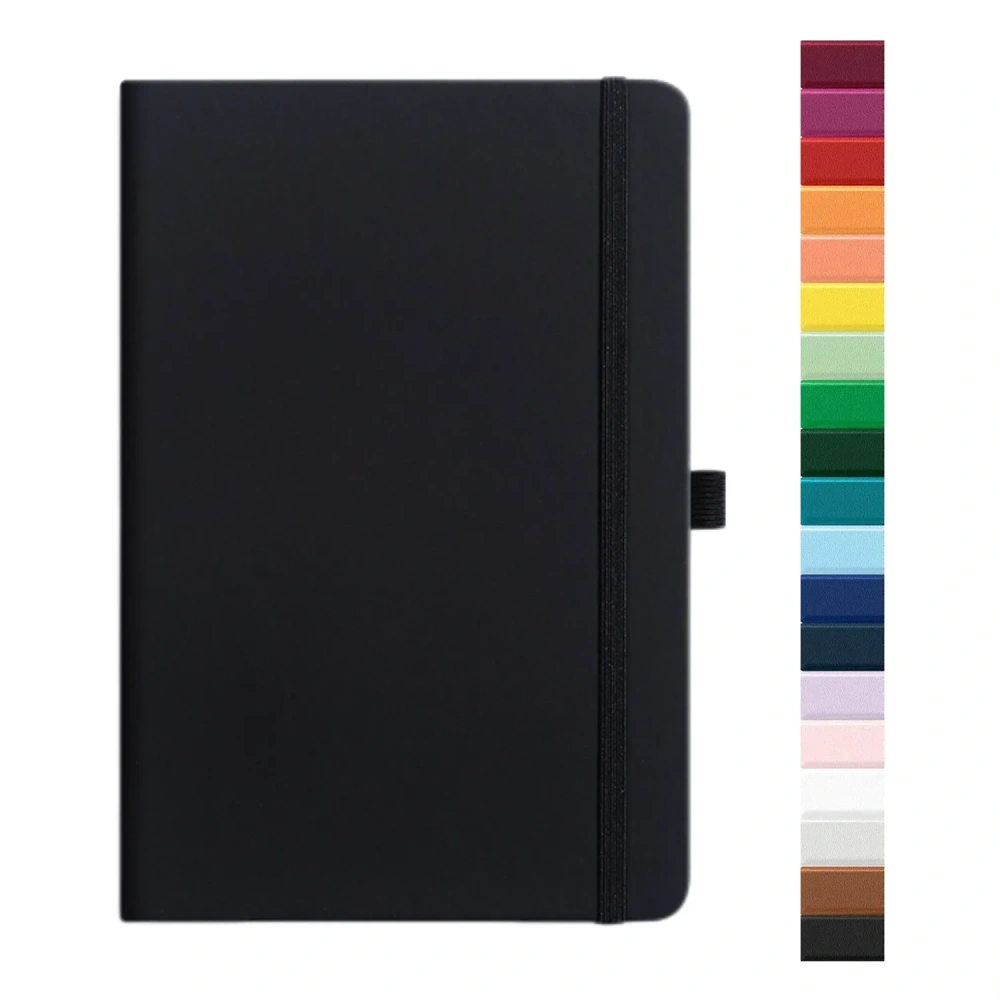 A5 Elastic Strap Leather Notebook - Bulk Order