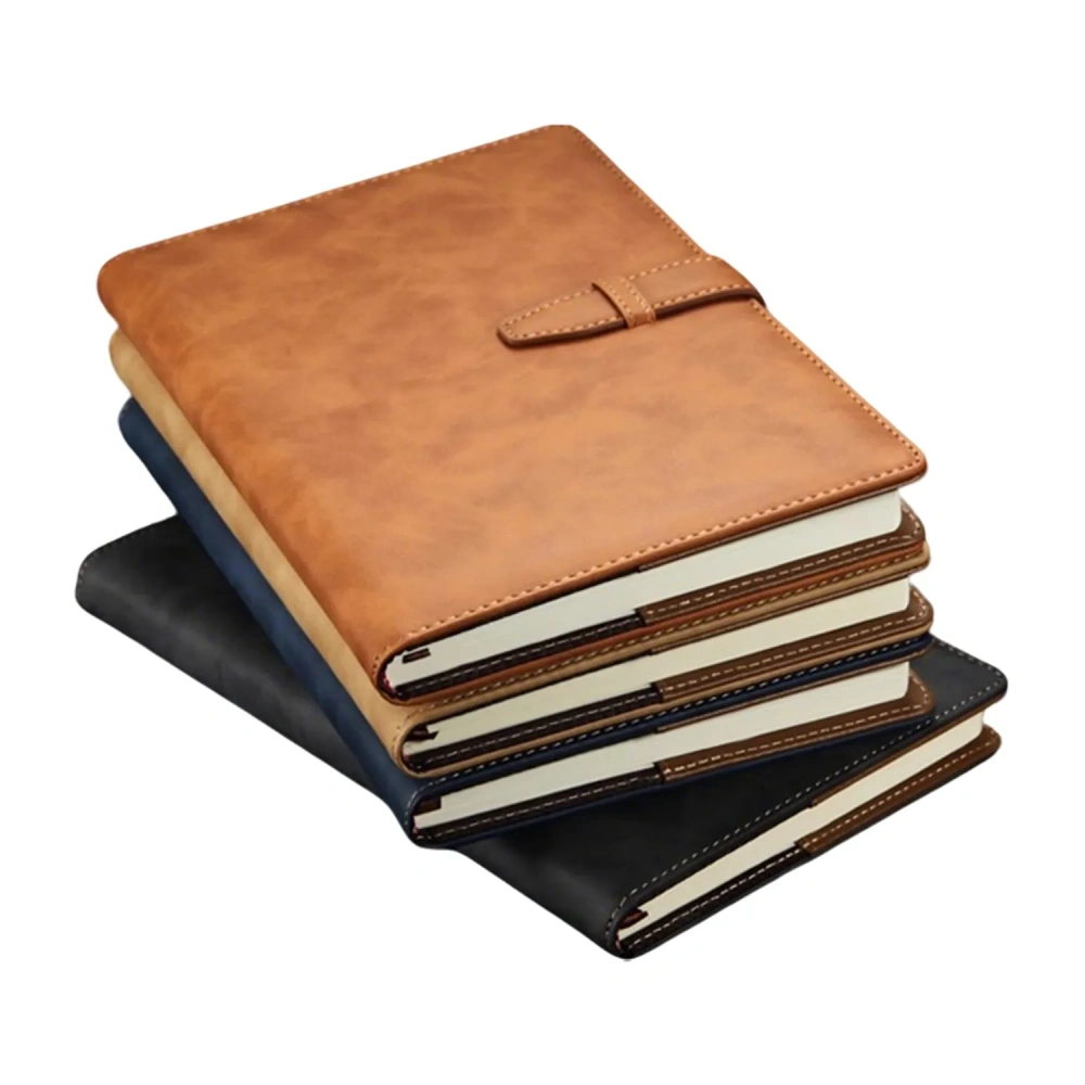 PU Leather A5 Buckle Notebook - Custom Logo