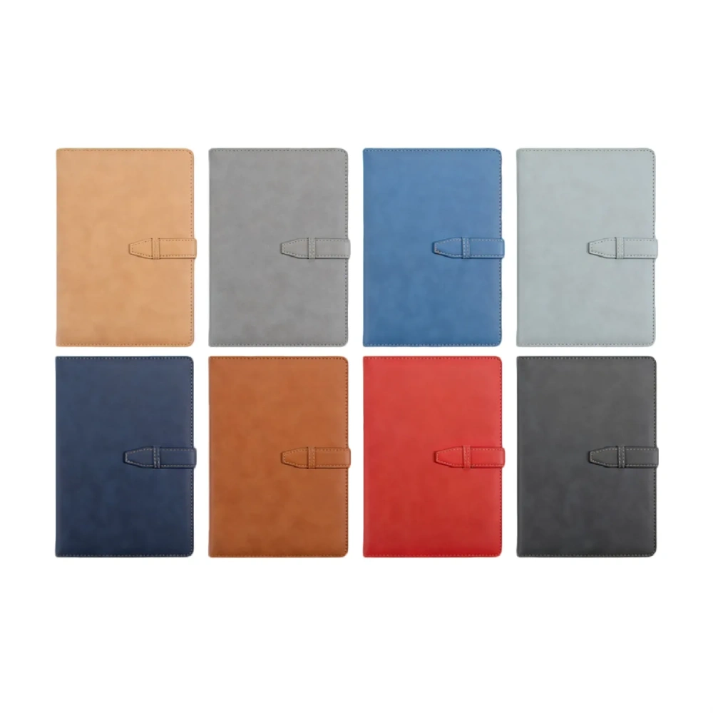 PU Leather A5 Buckle Notebook - Custom Logo