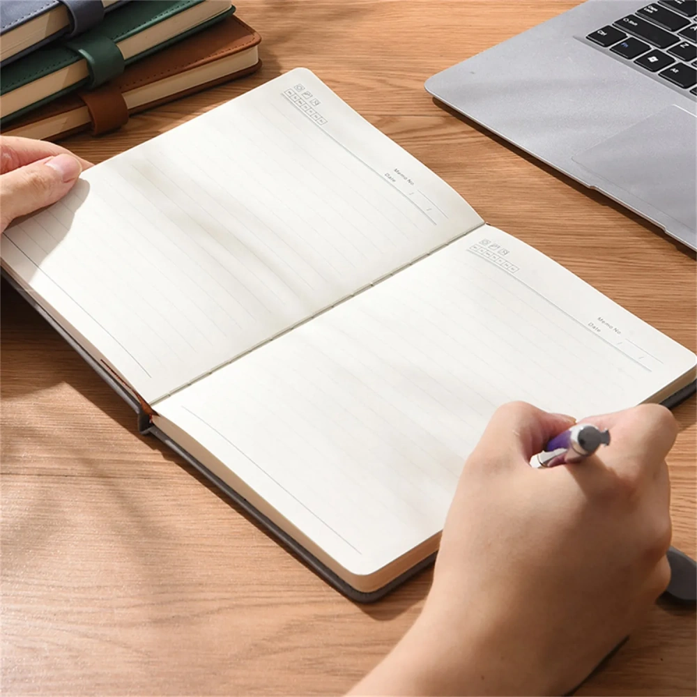 Suede Faux Leather A5 Notebook - Personalized
