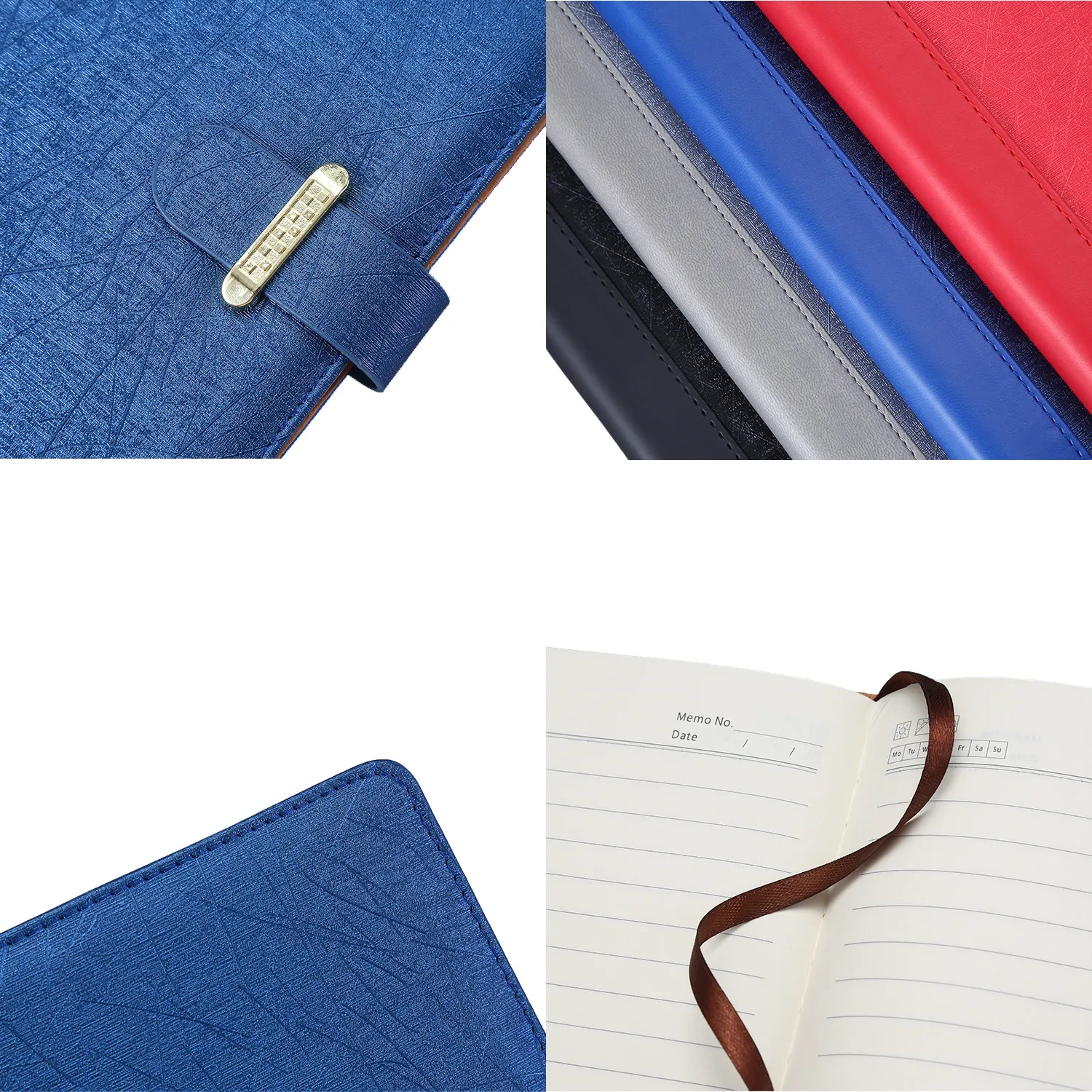 PU Leather A5 Strap Notebook - Corporate Supply