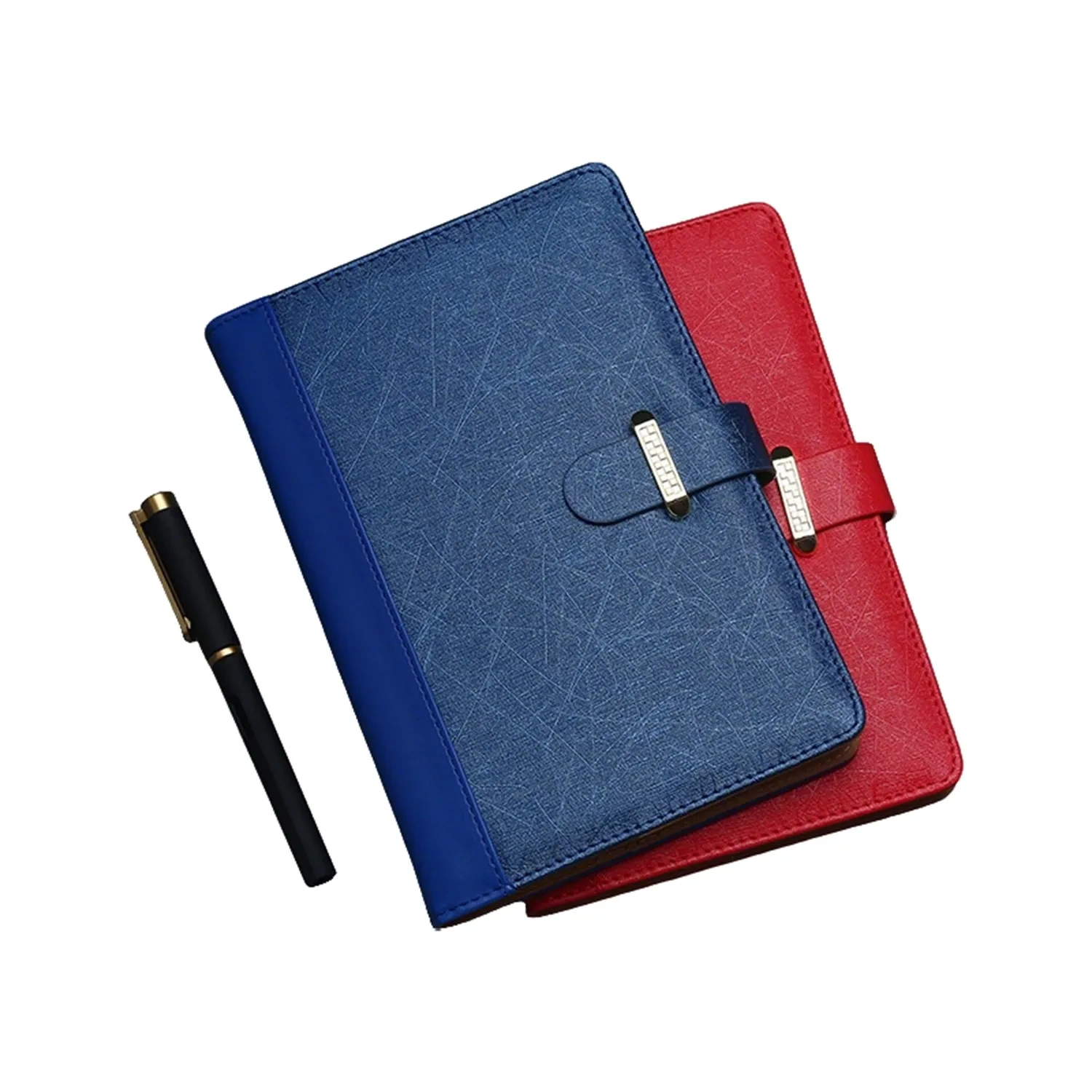 PU Leather A5 Strap Notebook - Corporate Supply