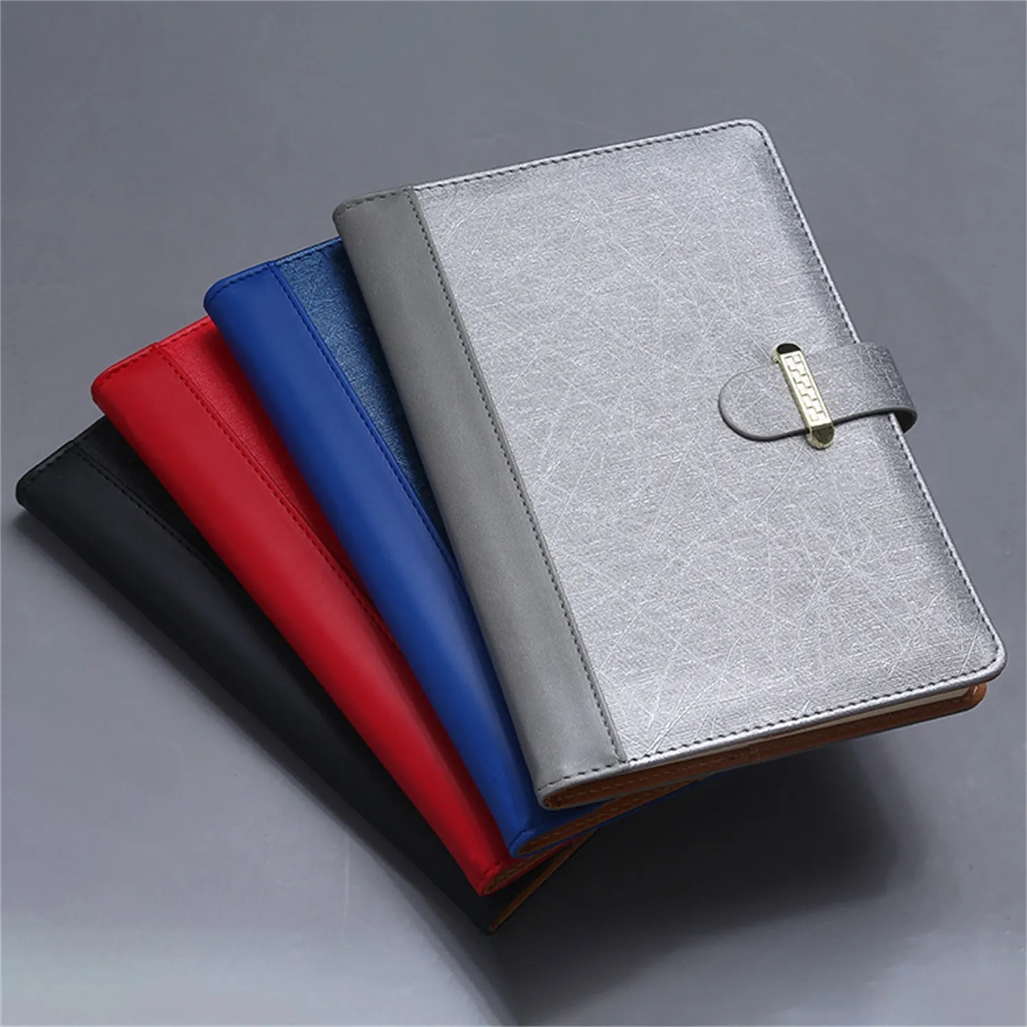 PU Leather A5 Strap Notebook - Corporate Supply