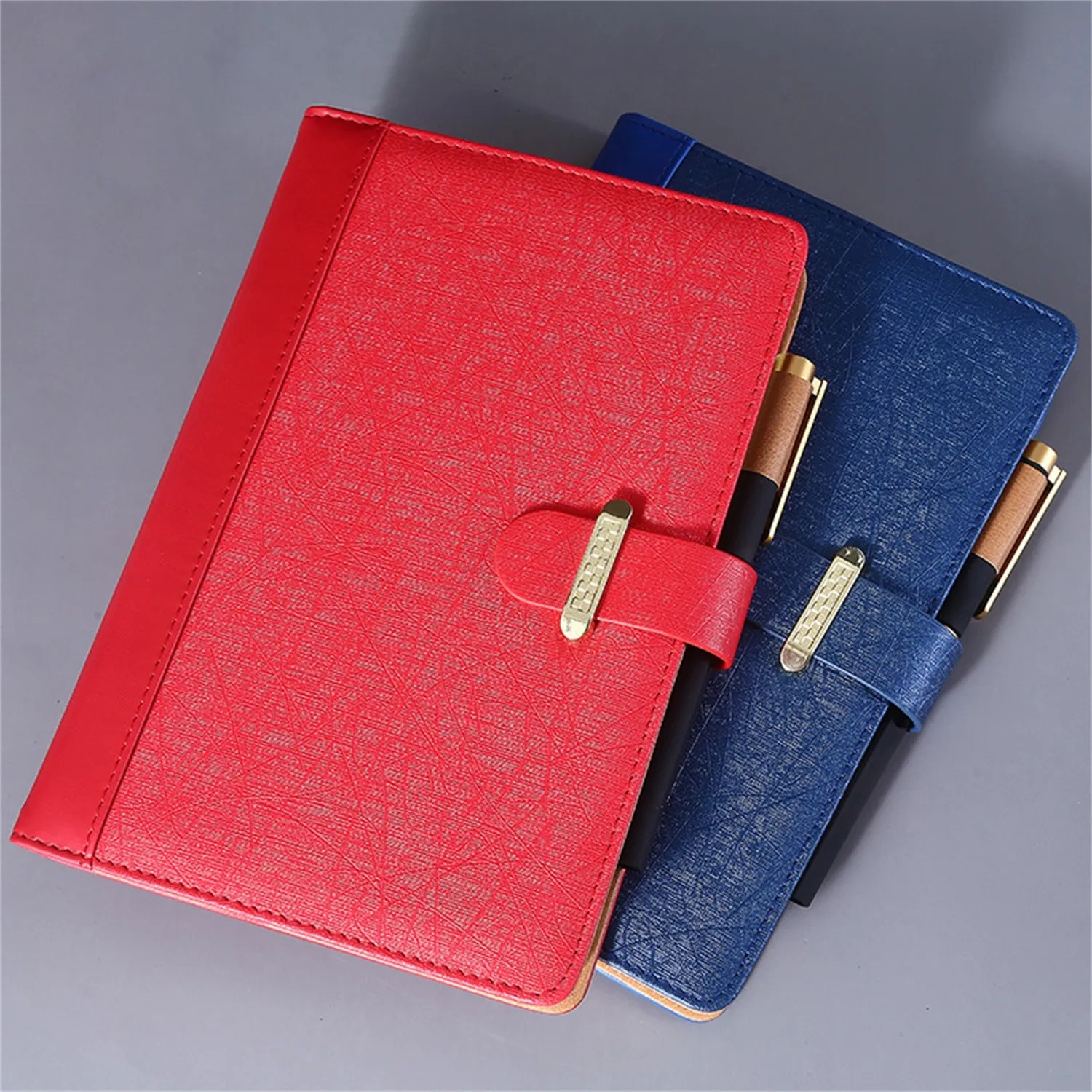 PU Leather A5 Strap Notebook - Corporate Supply