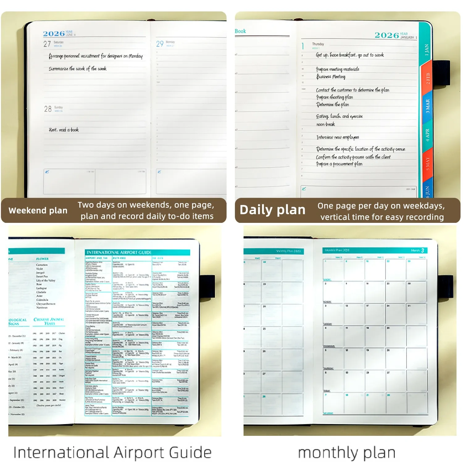 Soft-Touch Executive Planner - Customized Bulk