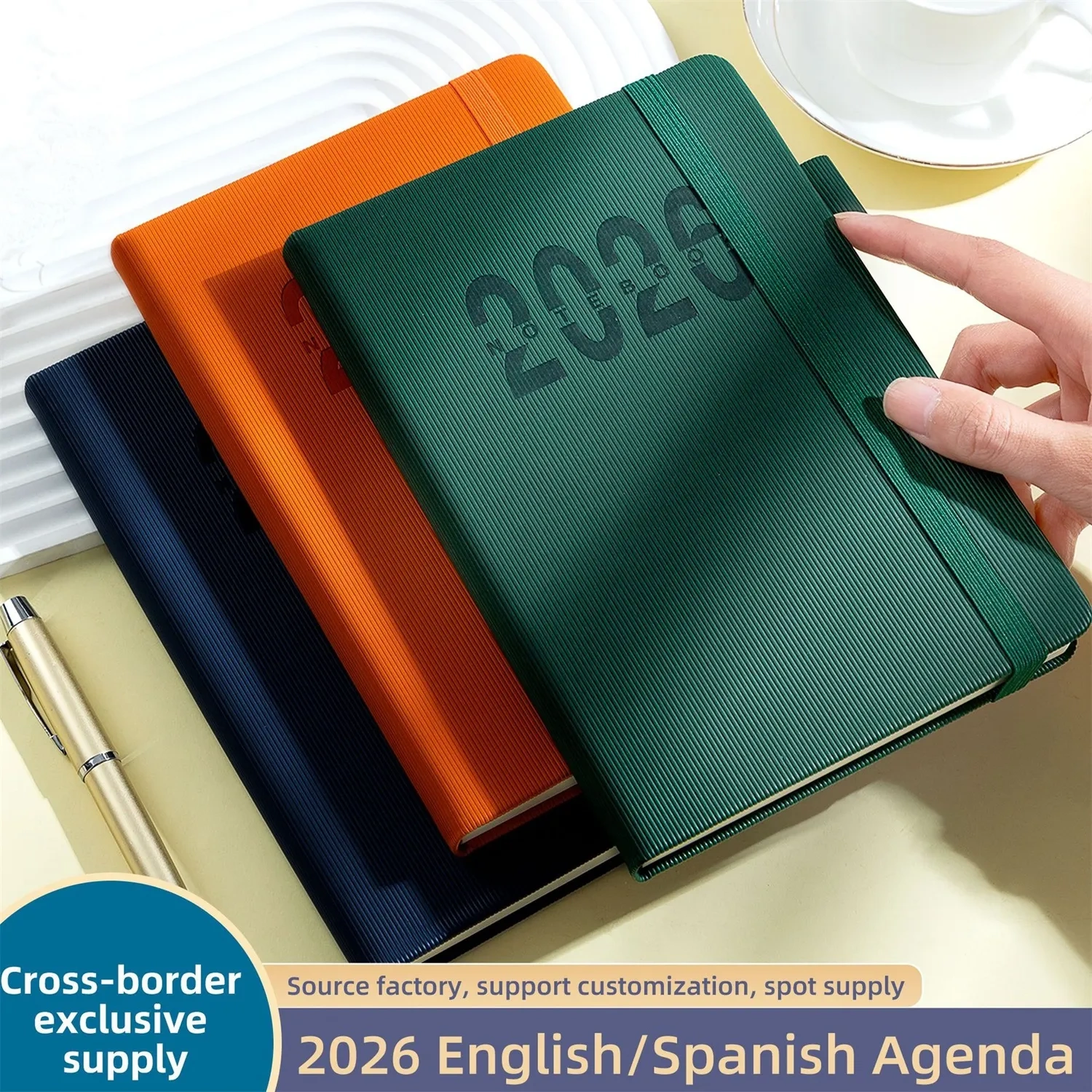 Soft-Touch Executive Planner - Customized Bulk
