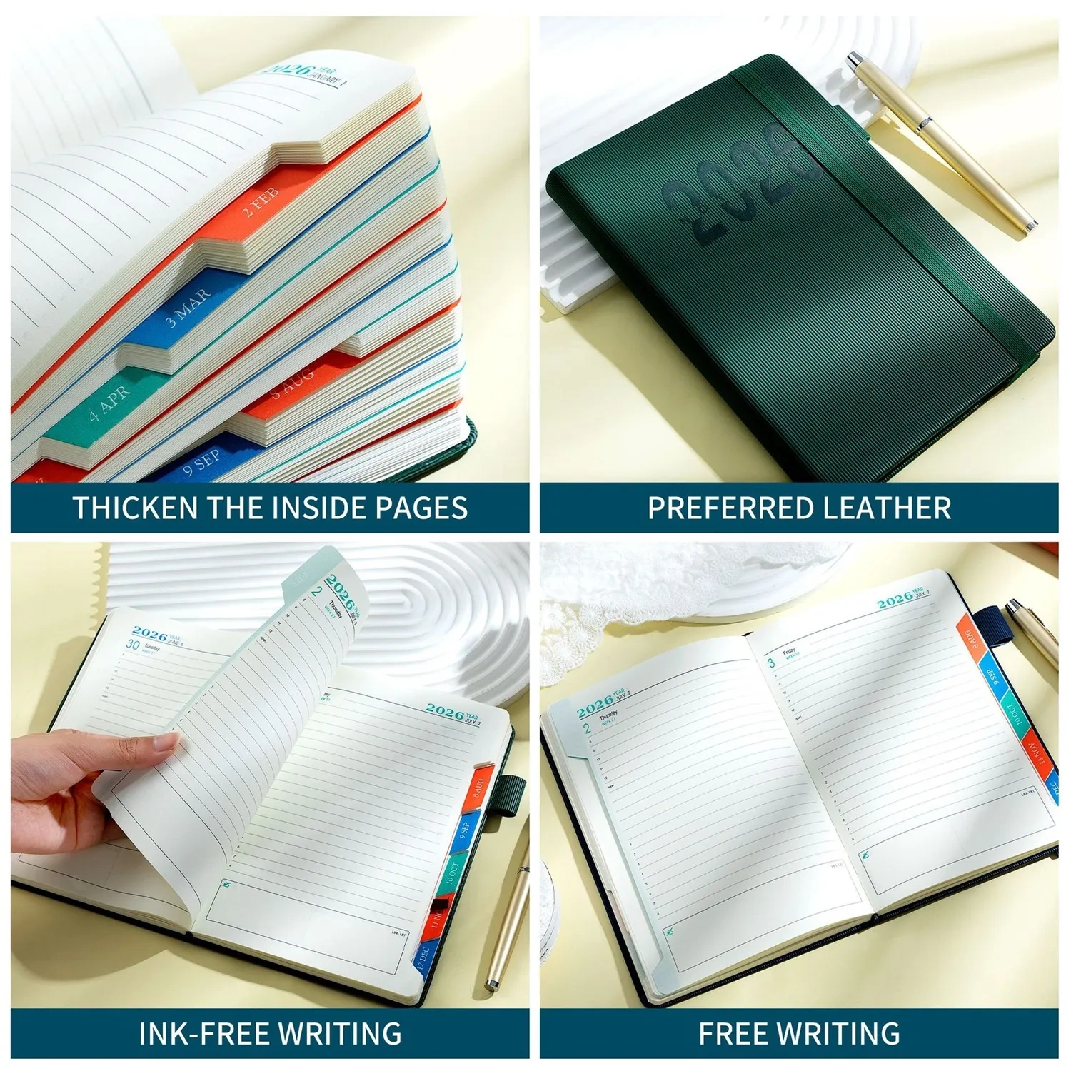 Soft-Touch Executive Planner - Customized Bulk