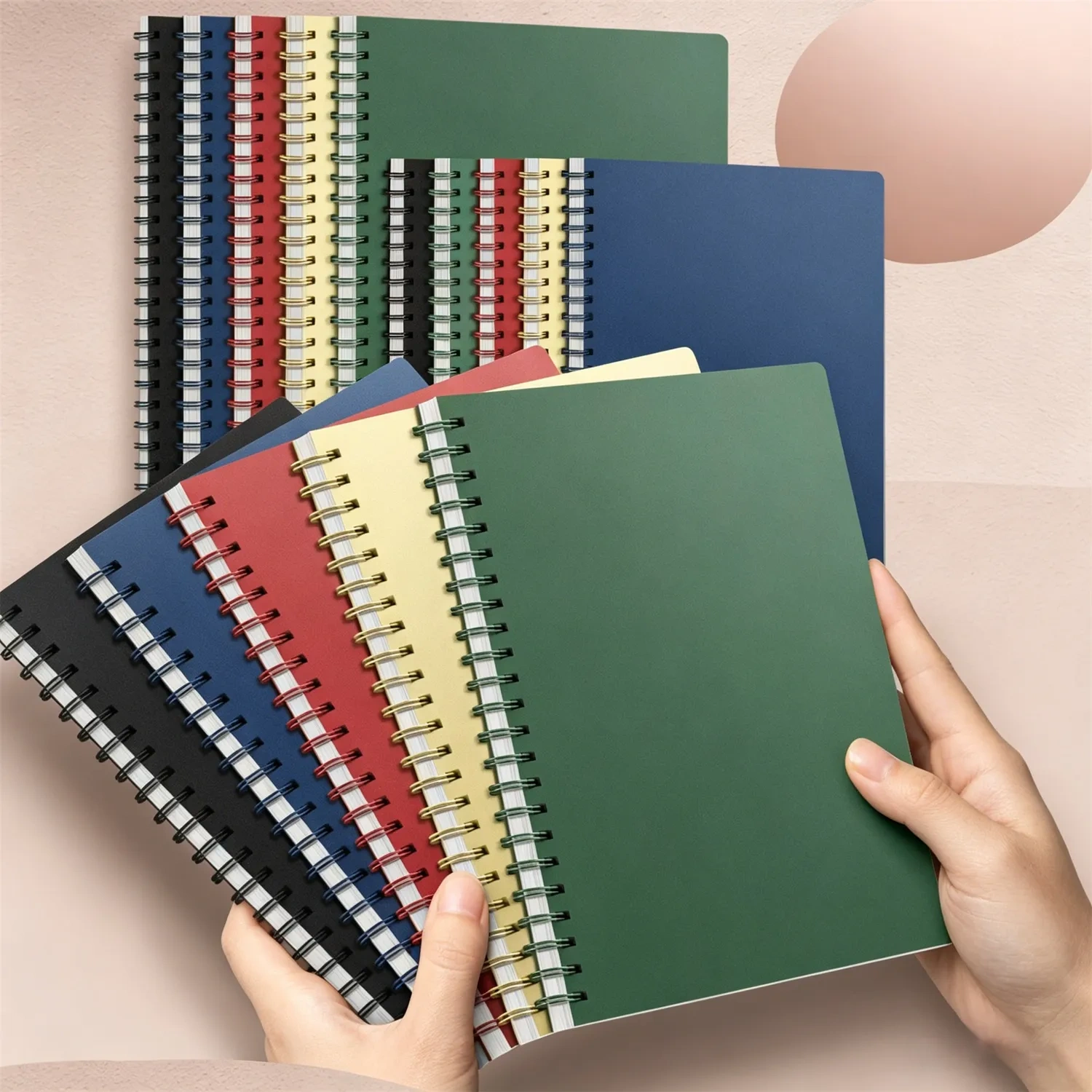 Spiral-Bound Flexible Notebook - Wholesale Price