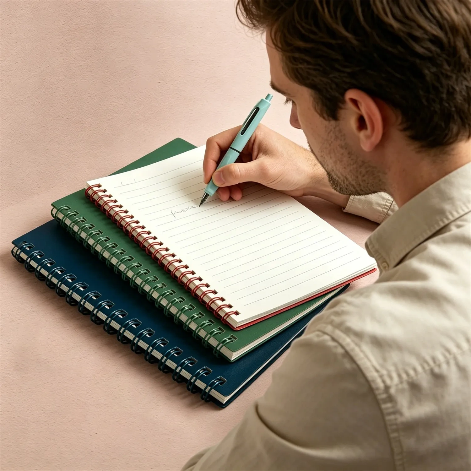 Spiral-Bound Flexible Notebook - Wholesale Price