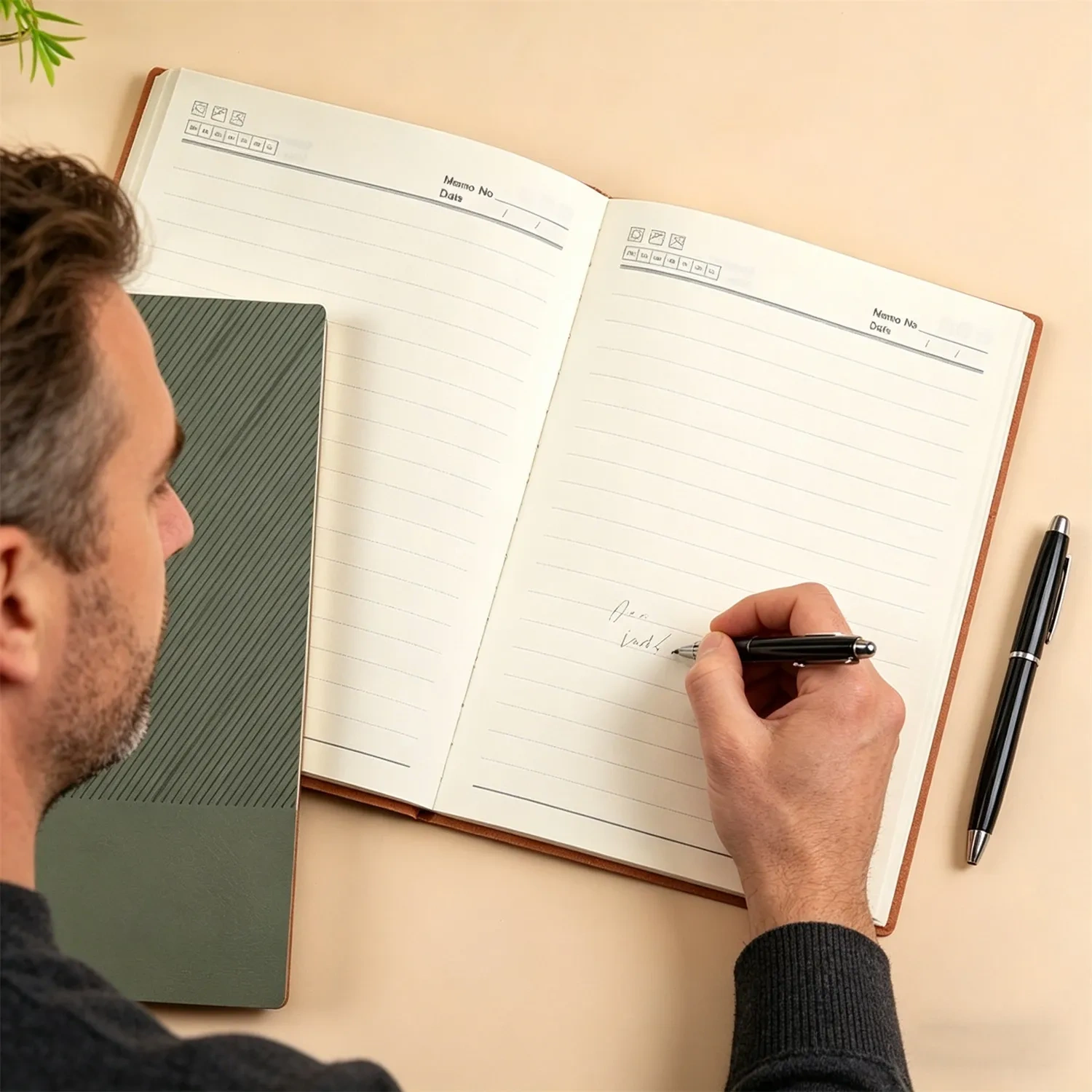 Textured PU A5 Notebook - Bulk Promotional