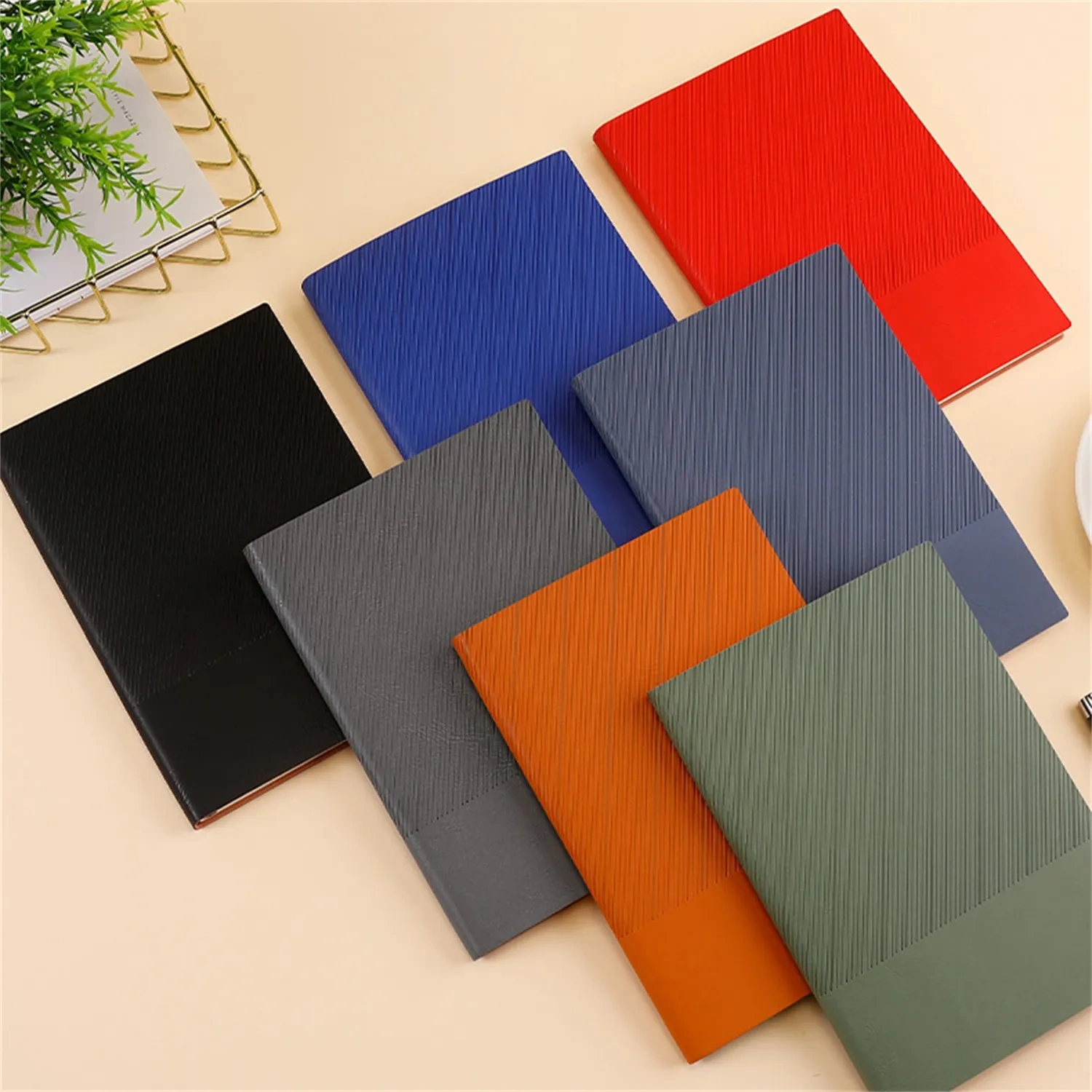 Textured PU A5 Notebook - Bulk Promotional