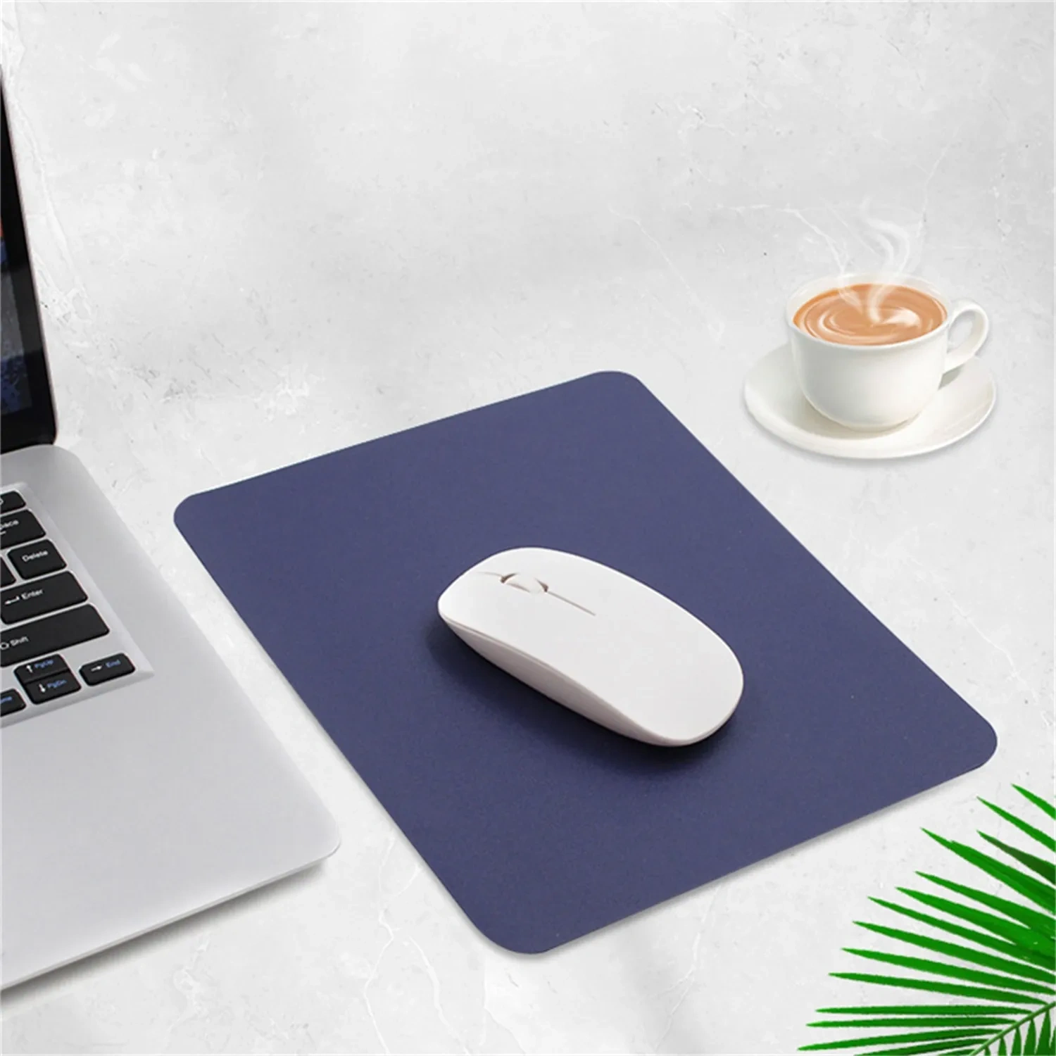 PU Leather Mouse Pad - Premium Custom Logo
