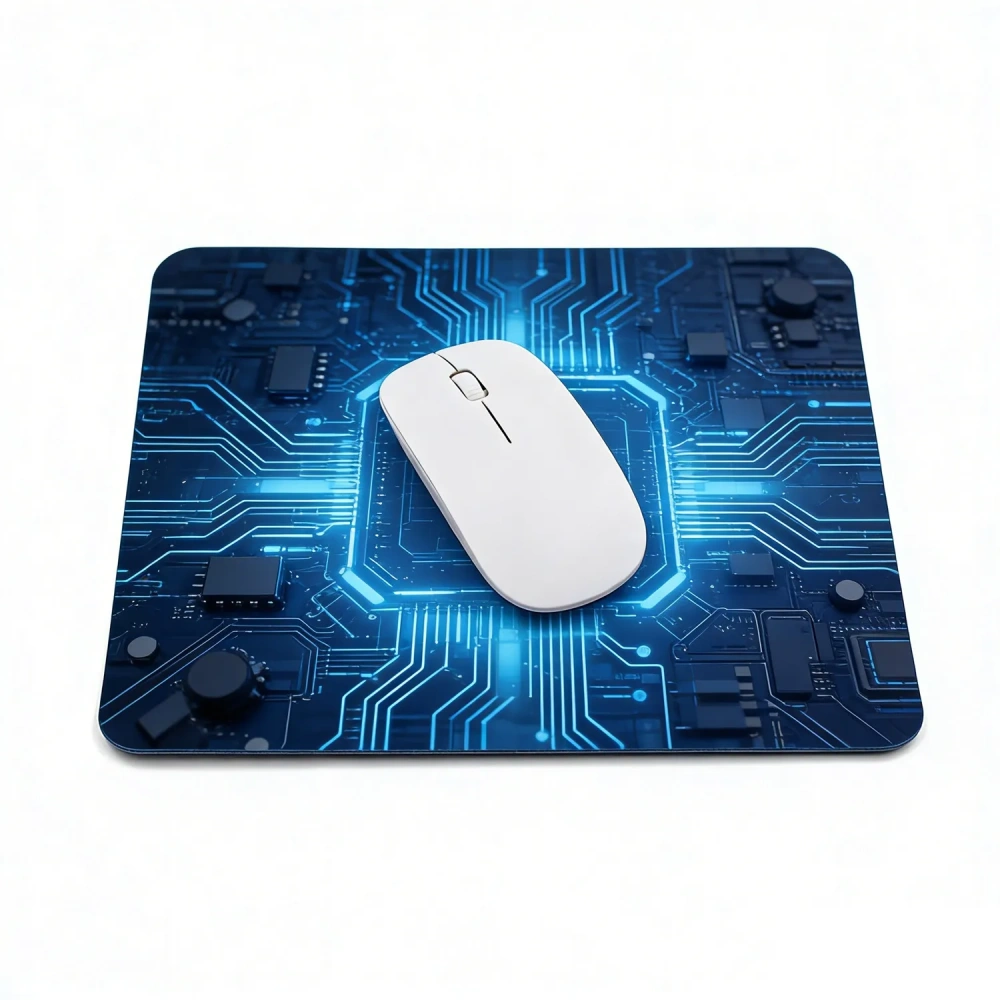 PU Leather Mouse Pad - Premium Custom Logo
