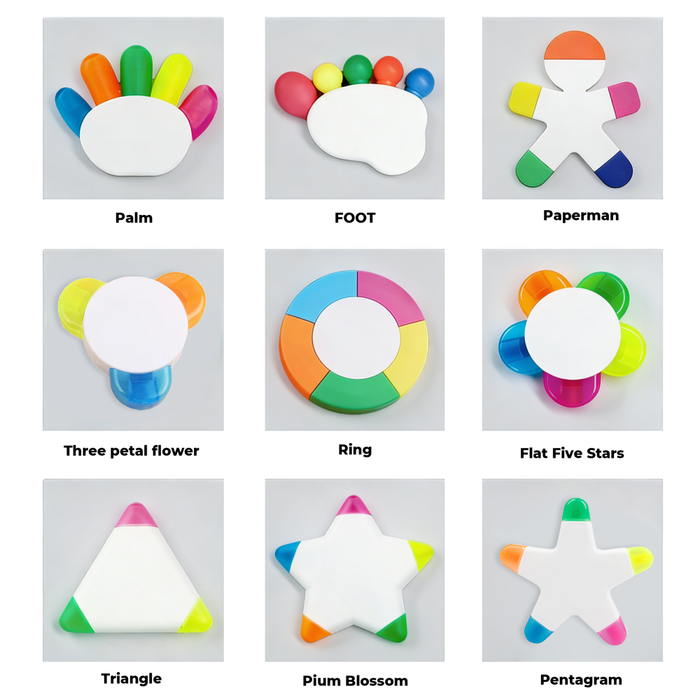 Custom Petal Multi-Color Highlighter