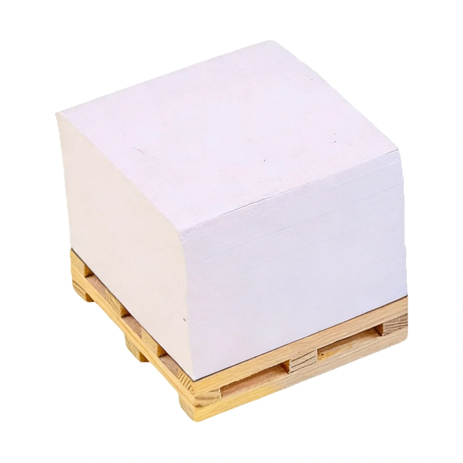 Custom Pallet Shaped Sticky Notes - Low MOQ