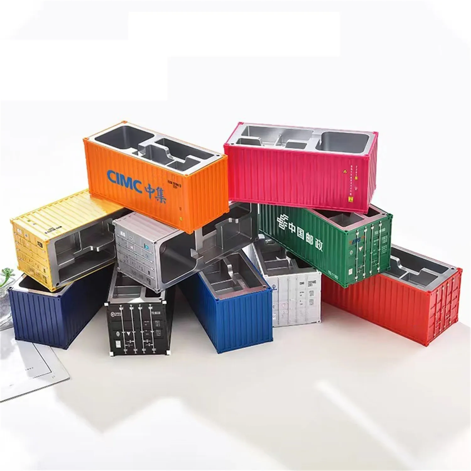 Industrial Style Container Organizer - Unique Gift