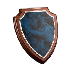 Wholesale Personalized Timber Shield Plaque with Logo