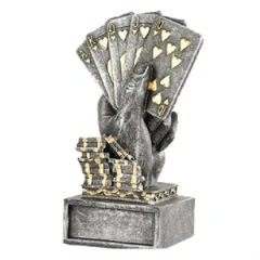 Unique Bronze Poker Award for Casino Events SmallOrders