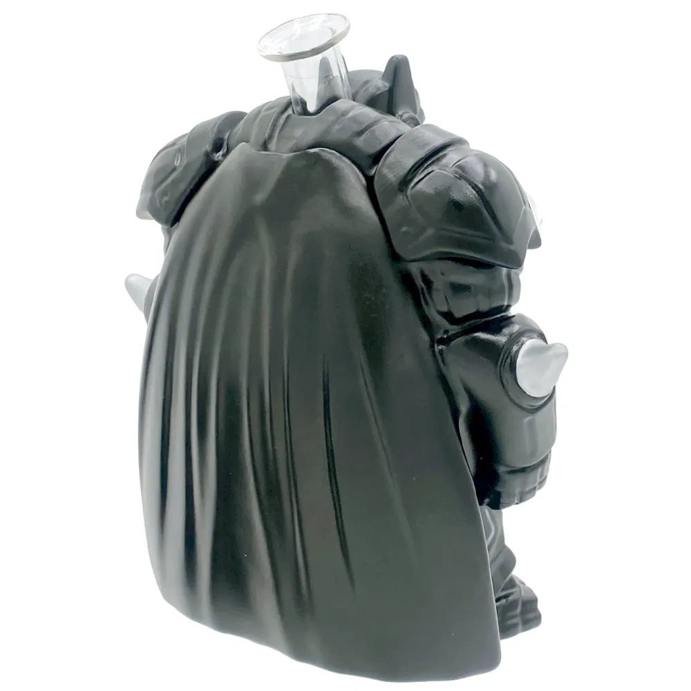 Custom Armored Batman Style Resin Base Glass Water Pipe