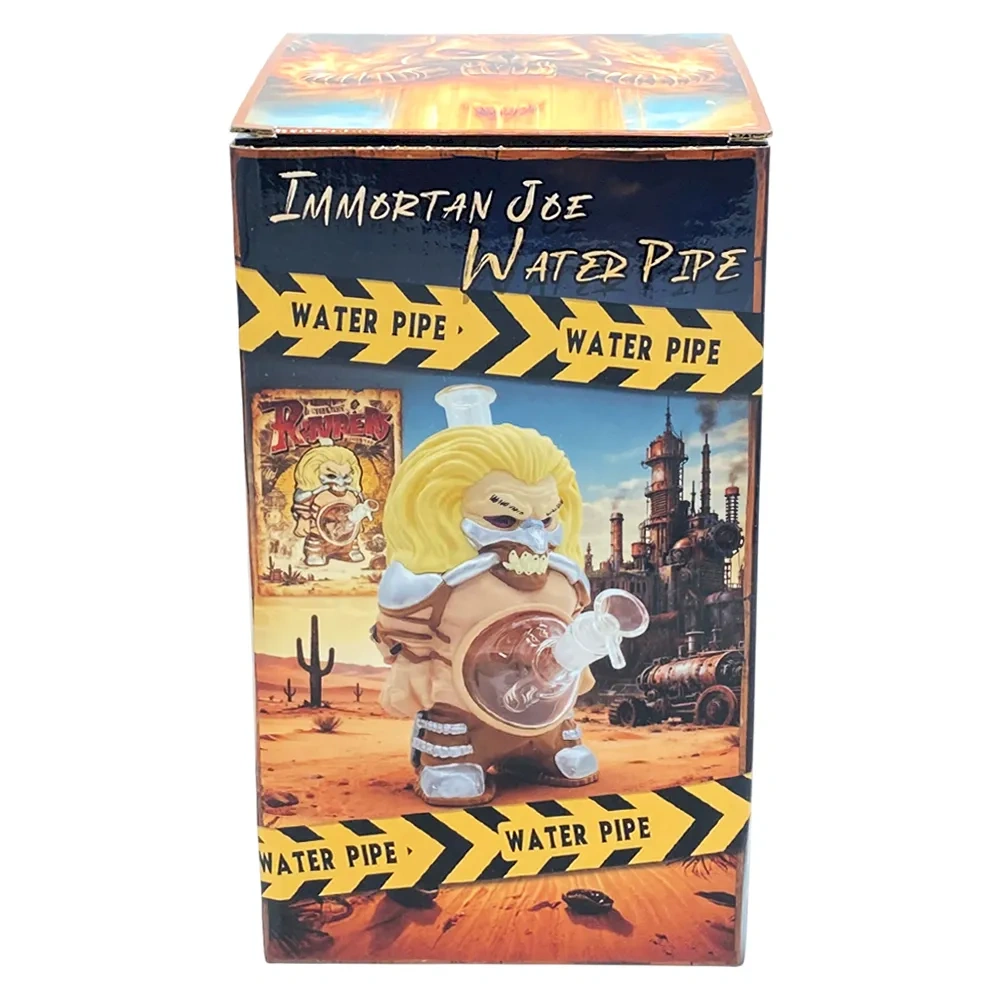 Custom Immortan Joe Mad Max Style Resin Glass Water Pipe