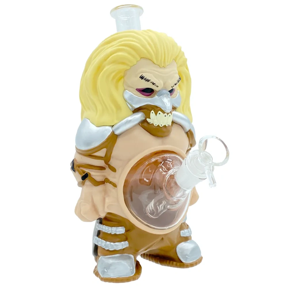 Custom Immortan Joe Mad Max Style Resin Glass Water Pipe