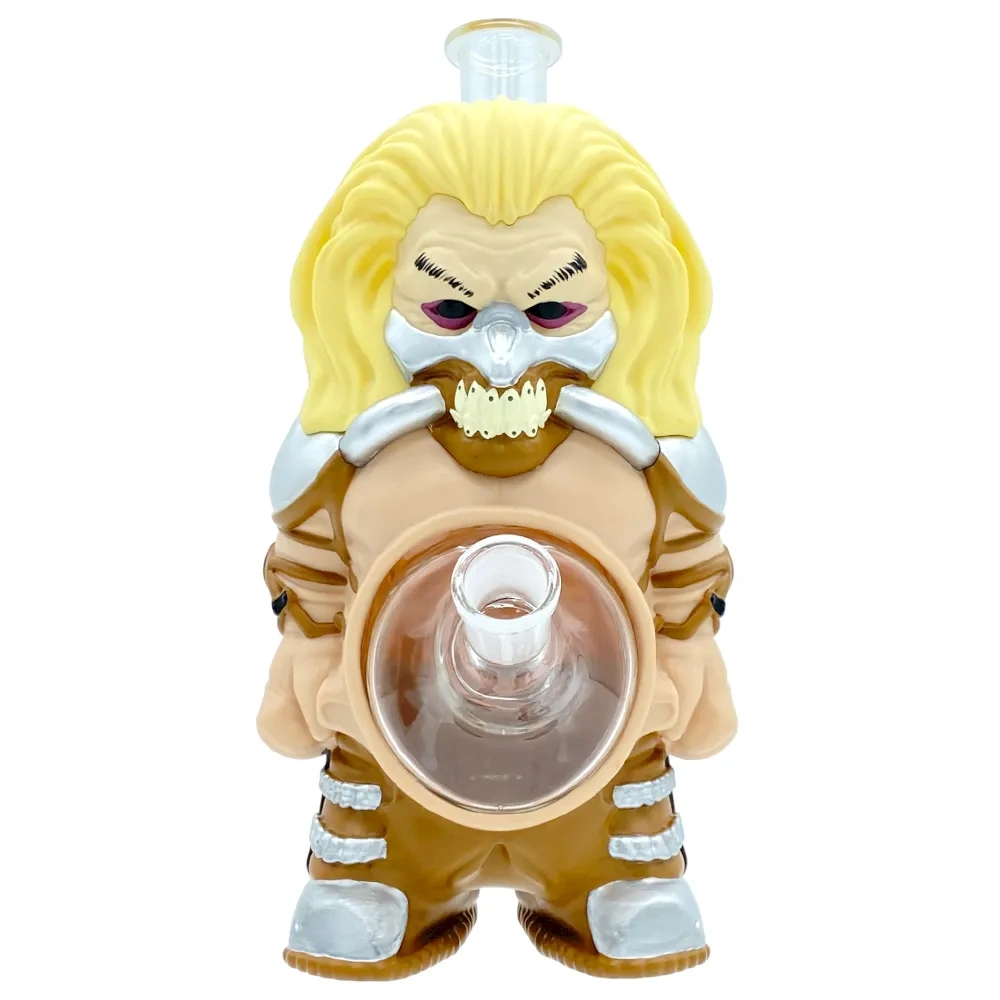 Custom Immortan Joe Mad Max Style Resin Glass Water Pipe