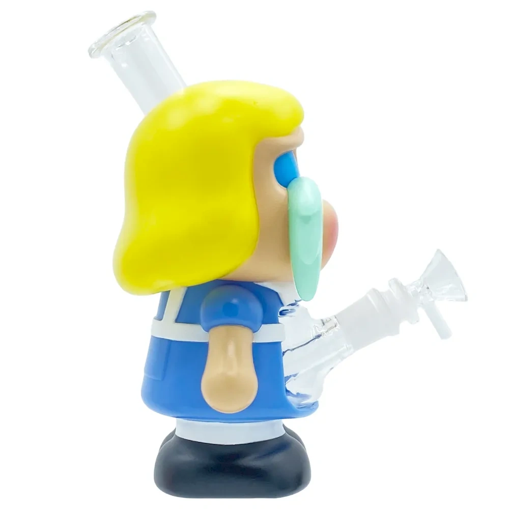 Custom Crying Girl Doll Resin Glass Water Pipe Set