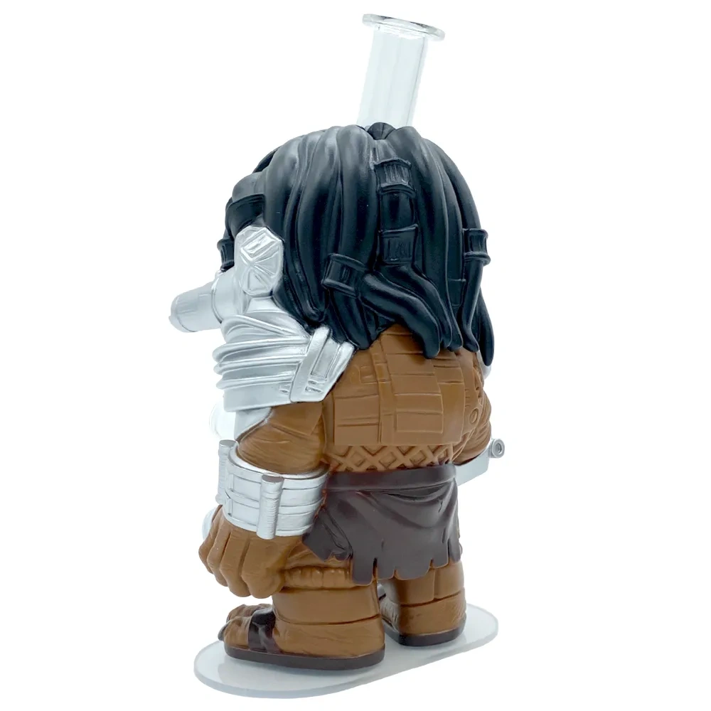 Custom Predator Alien Hunter Style Resin Glass Water Pipe