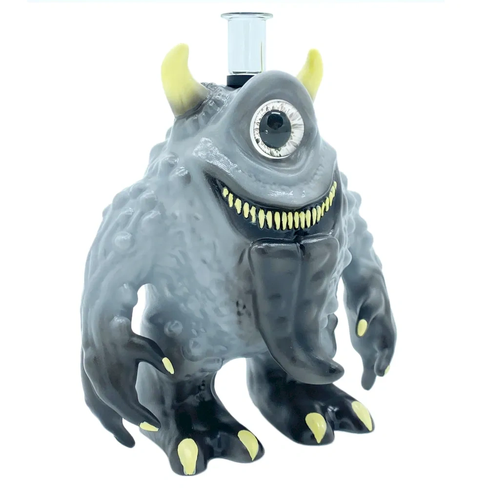 Custom One-Eyed Monster Resin Glass Water Pipe Set