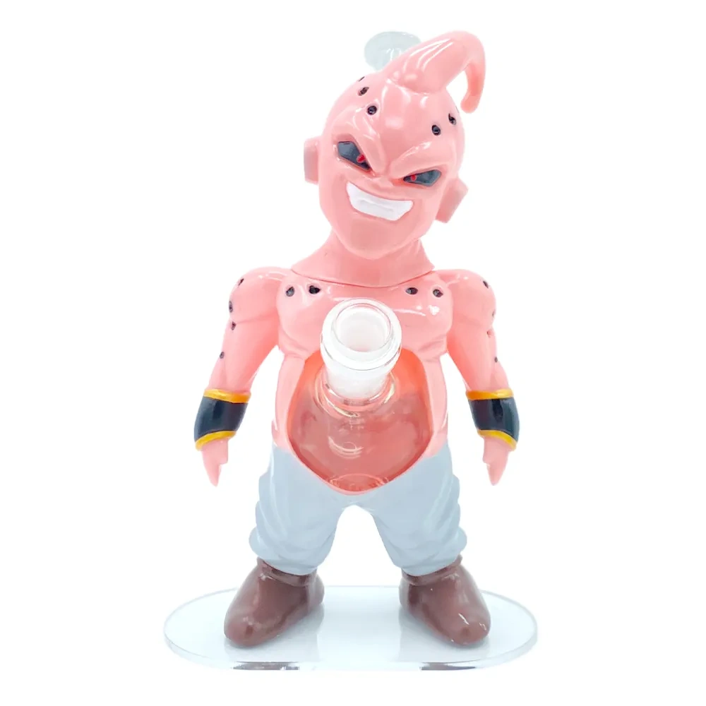 Custom Majin Buu Dragon Ball Z Style Resin Glass Water Pipe