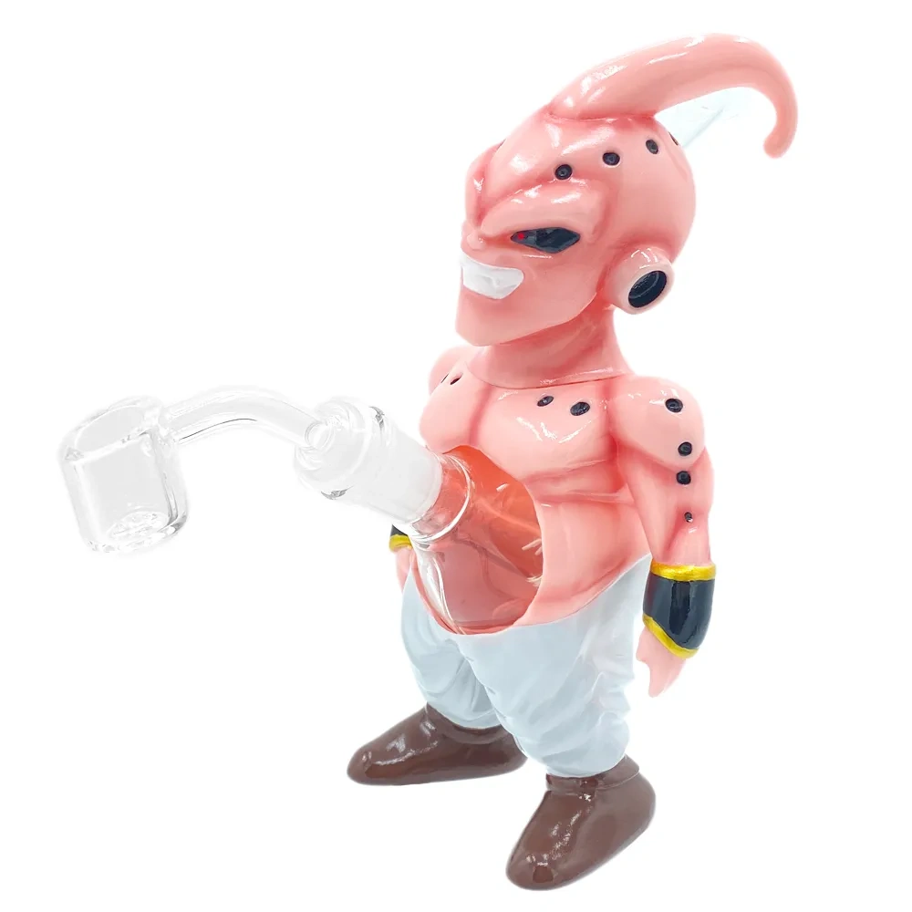 Custom Majin Buu Dragon Ball Z Style Resin Glass Water Pipe