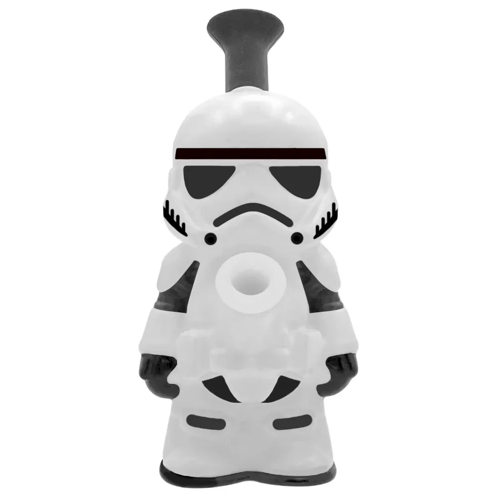 Custom Stormtrooper Star Wars Style Silicone Water Pipe Set