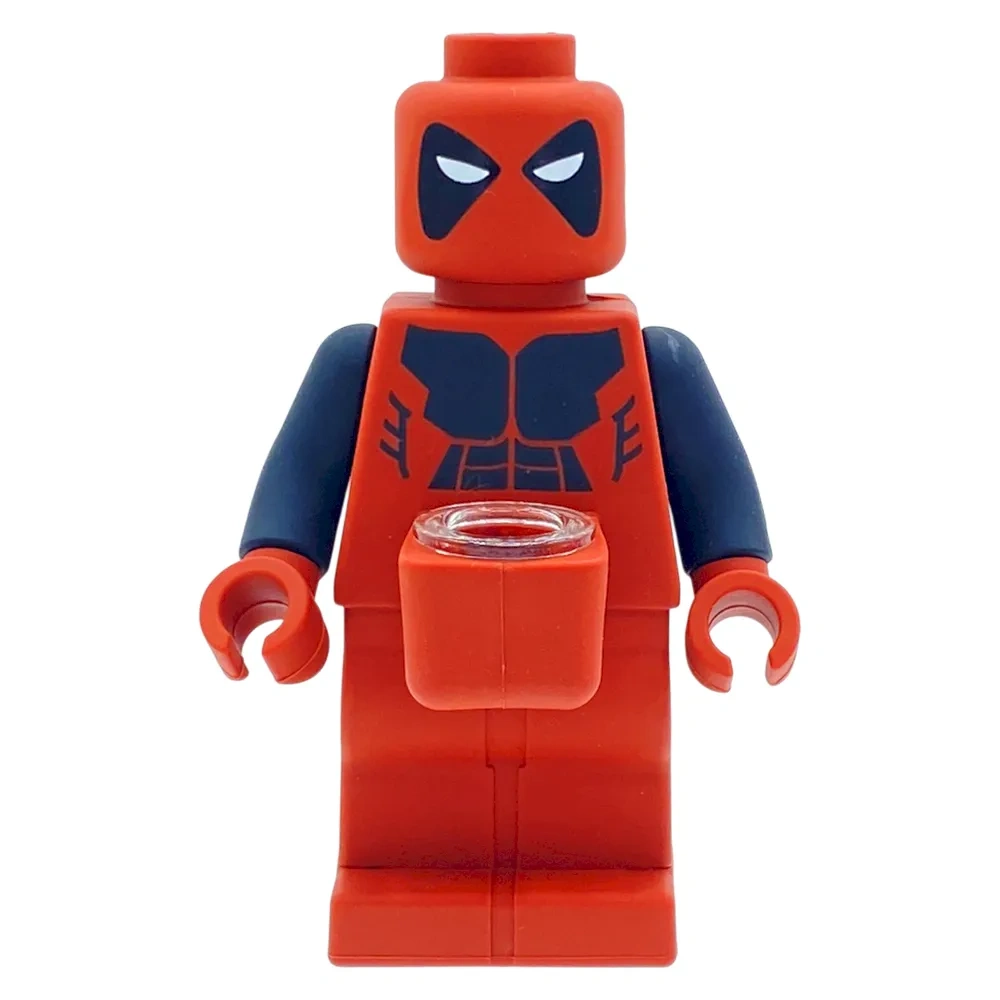 Custom Spider-Man Lego Style Resin Glass Water Pipe