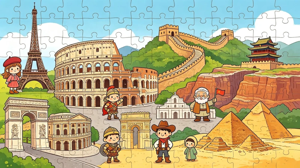 Precision-Cut Wooden Puzzle - Corporate Branding