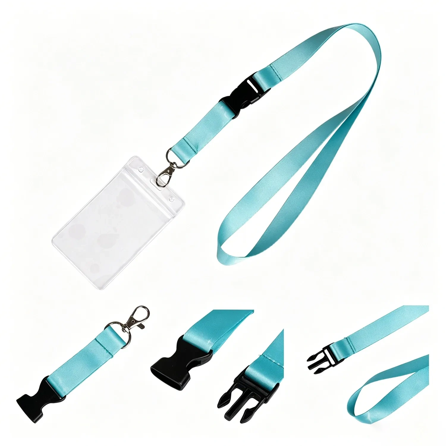 Custom Lanyard with ID Badge Holder - Bulk Price