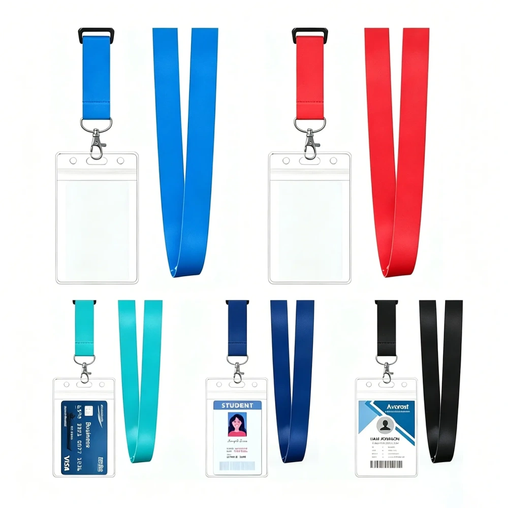 Custom Lanyard with ID Badge Holder - Bulk Price