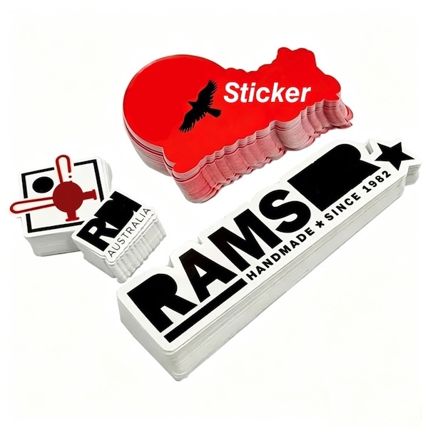 Die-Cut Promotional Decal Stickers - Bulk Print