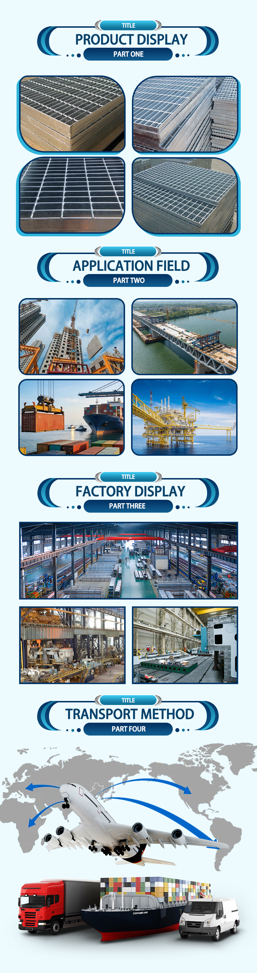 Galvanized Steel Grating